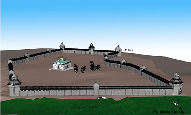 Реконструкция Муромской крепости