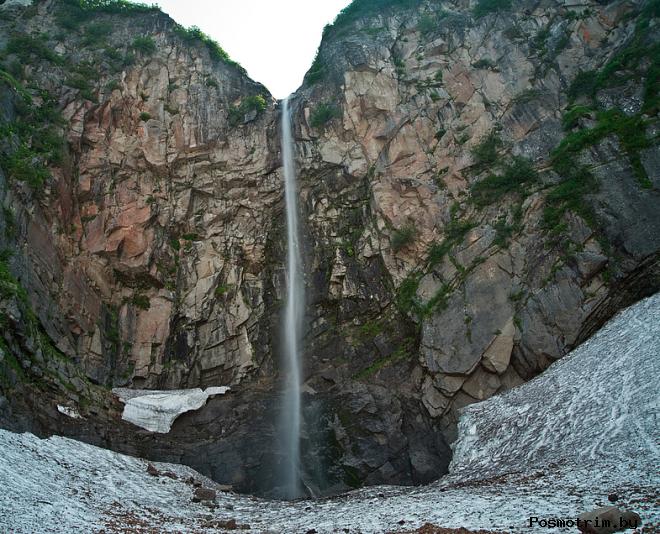 Вилючинский водопад Камчатка