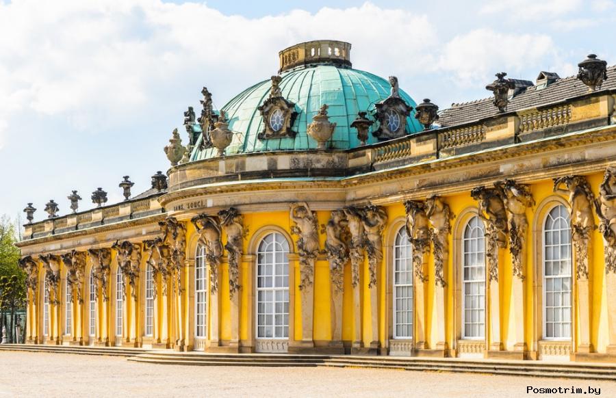 Дворец Сан-Суси в Потсдаме