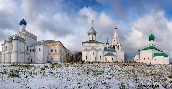 Так выглядит сейчас Троицкий Данилов монастырь в Переславле-Залесском.  Прп. Герасим был свидетелем его созидания.