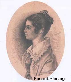 Вера Федоровна Вяземская (1790— 1886), жена поэта. Рисунок В. Ф. Бинемана.
