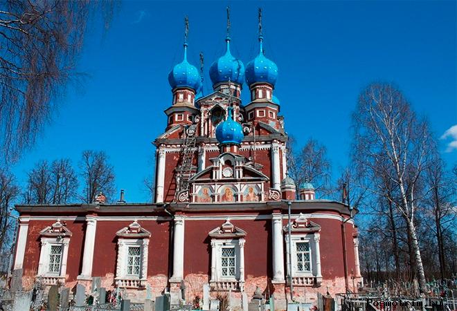Церковь Казанской иконы Божией Матери Устюжин