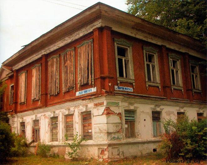 Дом купцов Смирновых в Плёсе, в котором родился писатель Николай Павлович Смирнов.
