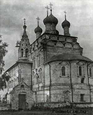 Церковь Казанской Иконы Божией Матери в Котельниках до революции.