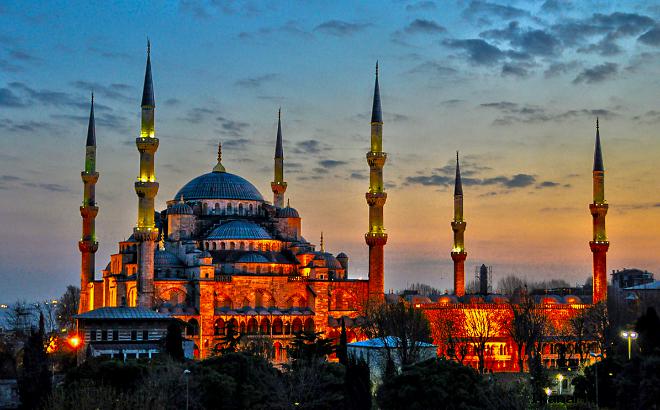 Голубая мечеть в Стамбуле описание