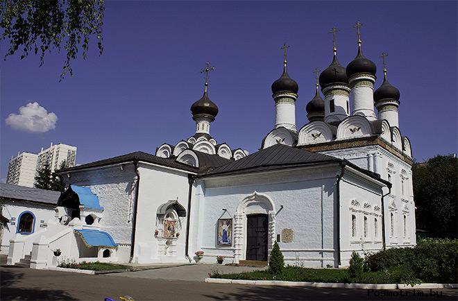 Церковь Братцево старое фото