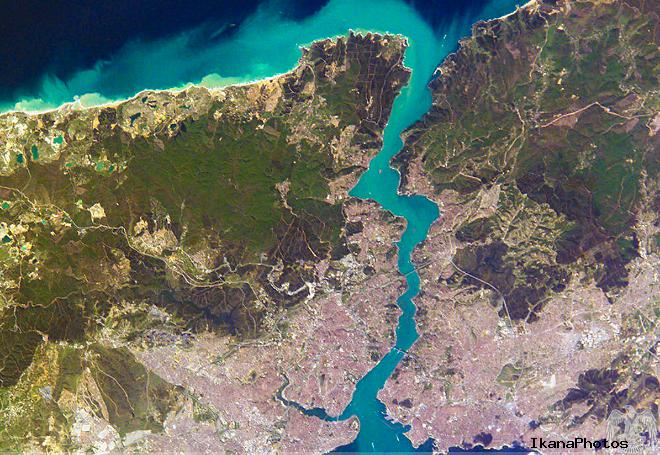 Пролив Босфор расположение на карте мира