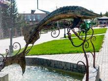 Лаишево Памятник осетру и история рыболовства в городе