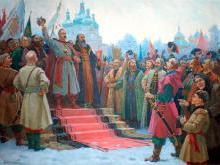 Переяславская рада 1654 года - воссоединении Украины с Россией