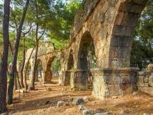 Руины города Фазелис Кемер Турция